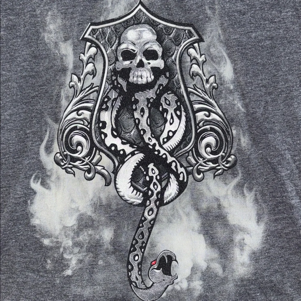 Harry Potter Tank Top Snake Slytherin Top Size Small Tee Shirt - Picture 4 of 9